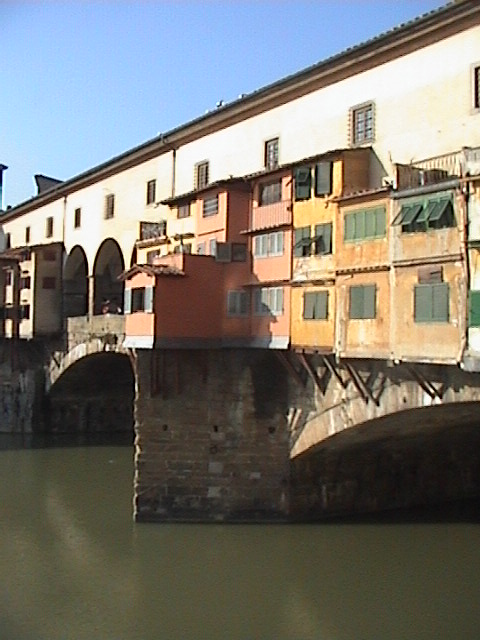 Le  Ponte Vecchio sur l'Arno