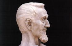 Buste de Jules Gaudron fondateur de l'Universit Agraire Nationale du Prou